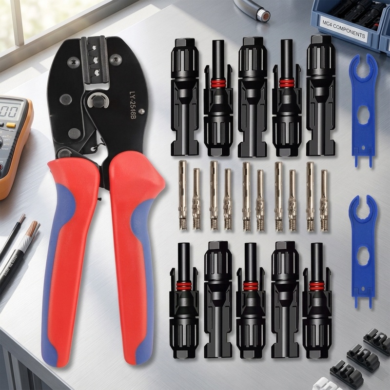 Mc4 Crimping Tool - LY-2546B 태양광 PV 와이어 크림핑 도구