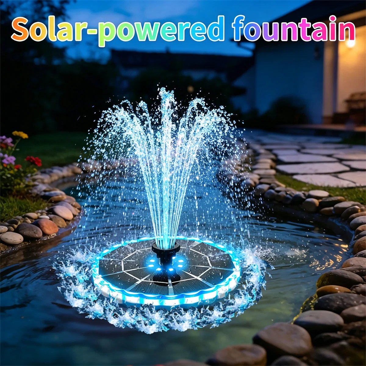 Renewable Energy Solar - 3.5W 야외용 태양광 분수, 정원 물탱크/실내