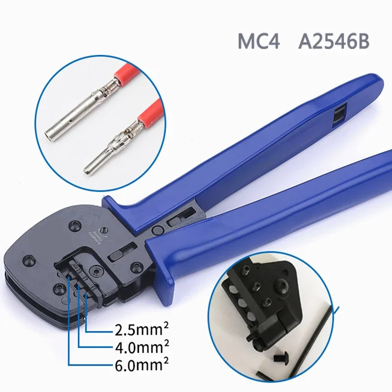Mc4 Crimping Tool - A-2546B 태양광 PV 커넥터 크림핑 플라이어
