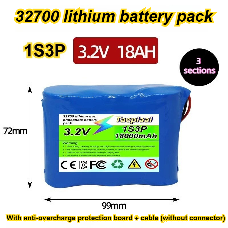 LiFePO4 배터리 팩 32700 1S1P 3.2V  - Renewable Energy Fan 리뷰 및 가격