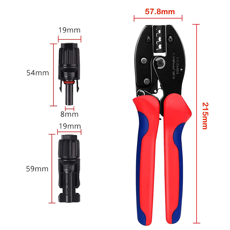 MC4 케이블 전기 커넥터용 태양광 크림핑 플라이어 도 - Mc4 Crimping Tool 리뷰 및 가격