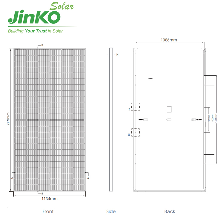 Jinko n 유형 Pv 모듈 610 와트 620wat - Jinko Solar Panel N-Type 리뷰 및 가격