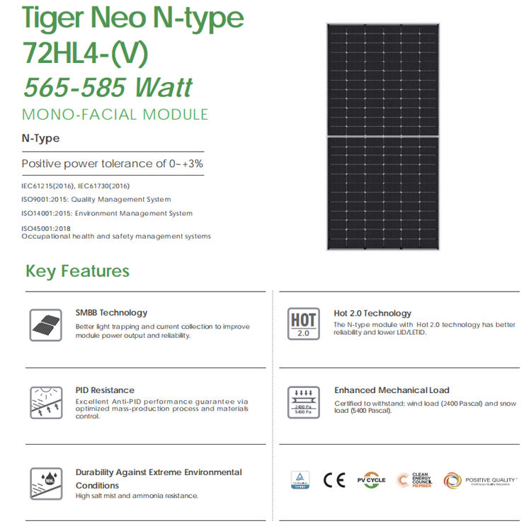 Jinko n 유형 Pv 모듈 610 와트 620wat - Jinko Solar Panel N-Type 리뷰 및 가격