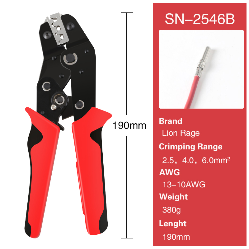 압착 도구 광전지 케이블 커넥터 SN-2546B 클램프 - Mc4 Crimping Tool 리뷰 및 가격