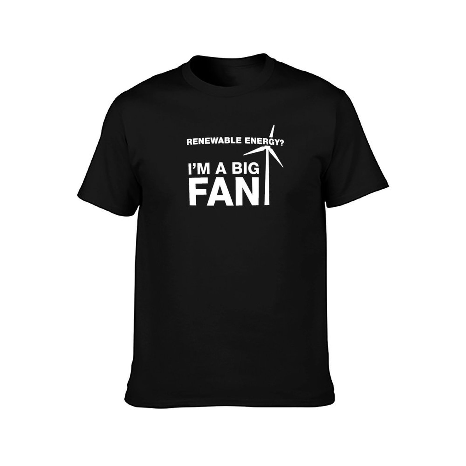 재생 에너지? 나는 큰 팬입니다 티셔츠 패션 심플 캐주 - Renewable Energy Fan 리뷰 및 가격